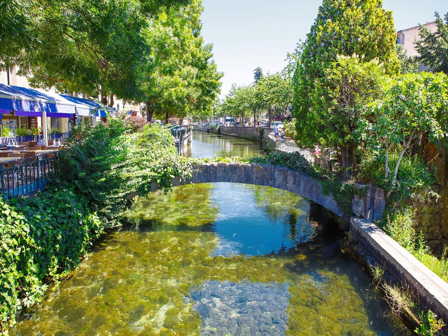 Gite De L'Olivier, Classe, Climatise, Jardin Avec Parking Gratuit Devant Le Logement Et A 5 Minutes Du Centre-Ville A Pied L'Isle-sur-la-Sorgue Luaran gambar
